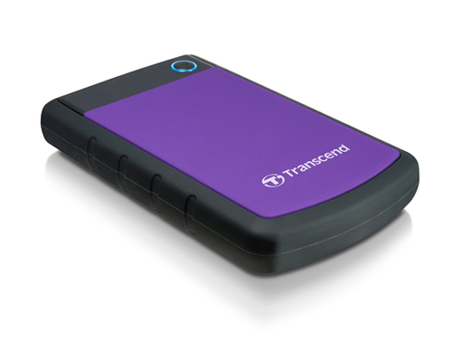 Transcend StoreJet 25H3P - Vaste schijf - 2 TB - extern (draagbaar) - 2.5 - USB 3.0 - felpaars – Transcend Information UK LTD