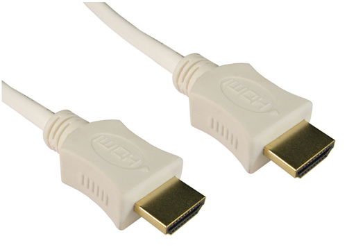 CDL 3m High Speed HDMI - White – Cables Direct