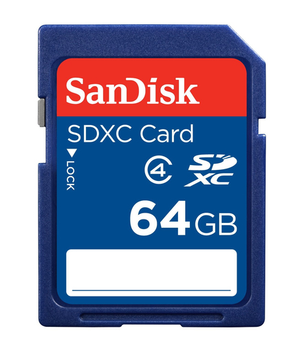SanDisk 64GB SDXC Card – SanDisk