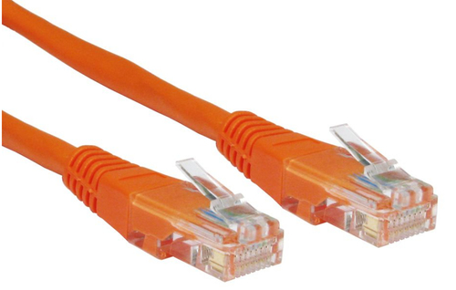 CDL 2m Cat5e Cbl - Orange 24AWG – Cables Direct
