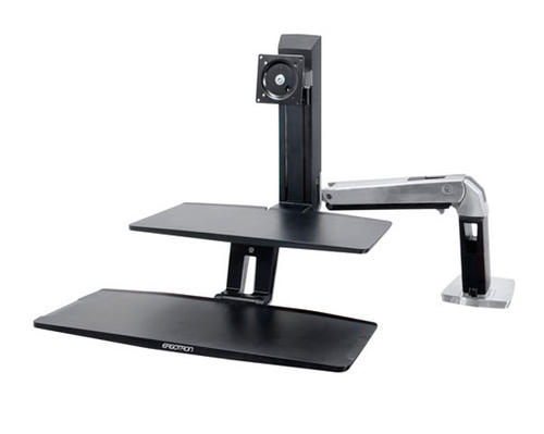 WORKFIT-A W/ SUSPENDED KEYBOARD SGLE LD – Ergotron
