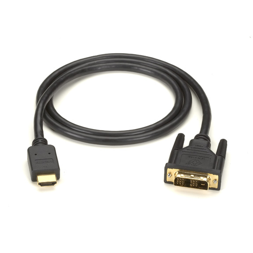 HDMI TO DVI CABLE; M/M PVC 1 METER – Black Box