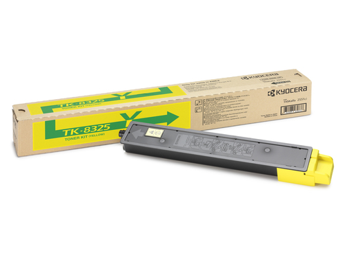 TK-8325Y TONER YELLOW F/ TASKALFA 2551CI 12.000 PGS – Kyocera