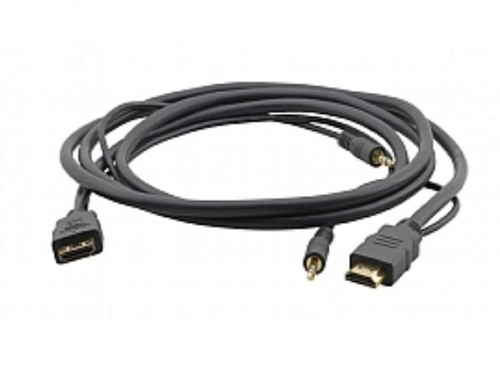 1.8m/6ft Flexible High Speed with Ethernet HDMI M-M & 3.5mm Stereo Audio 4K@60Hz (4:4:4) Black – Kramer Electronics