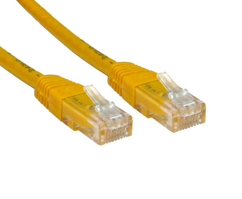 1M CAT6 UTP YELLOW PATCH CABLE – Cables Direct