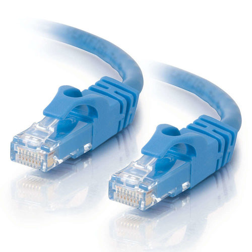 10m Cat6 Booted Unshielded (UTP) Network Patch Cable - BlueSnagless booted design for network adapters- hubs- switches- routers- DSL/cable modems- patch panels and other high performance networking applications. – Legrand