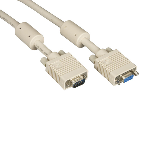 VGA VIDEO CABLE W/ FERRITE CORE M/F 5 FT – Black Box
