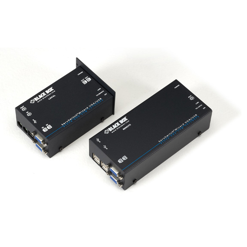 DUAL HEAD VGA; USB; AUDIO KVM EXTENDER-1000FT CATX – Black Box