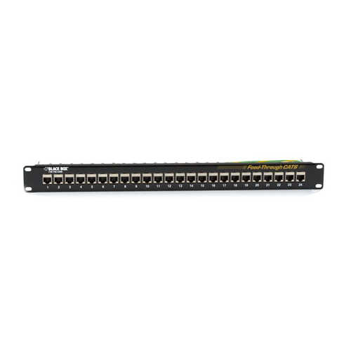 CAT6 SHIELDED 24 PORT FEED-THROUGH – Black Box