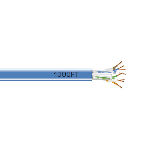 GIGATRUE 550 CAT6 BULK 1000FT; PVC; BLUE PLBOX – Black Box