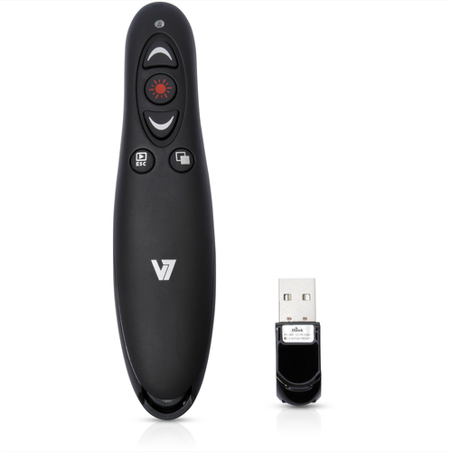 PRESENTER WIRELESS 2.4GHZ CL USB DONGLE WTH CARD READER – V7