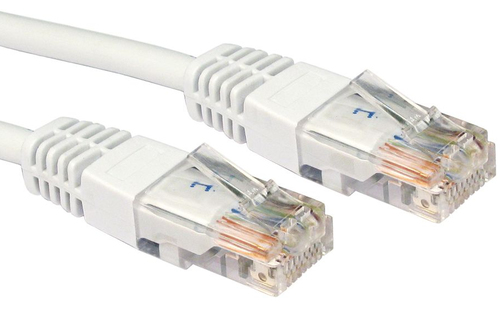 1M CAT6 UTP WHITE PATCH CABLE – Cables Direct