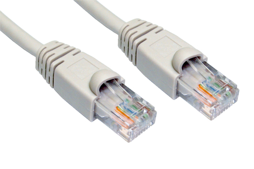 0.5M CAT5E UTP SNAGLESS GREY PATCH CABLE – Cables Direct
