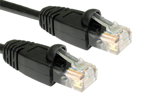2M CAT5E UTP SNAGLESS BLACK PATCH CABLE – Cables Direct