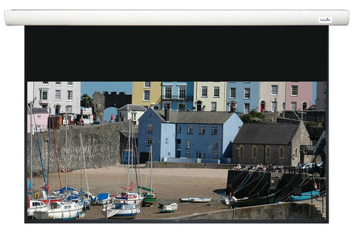 4m electric radio screen in 16:9 format – Sapphire
