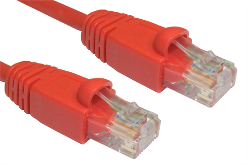 2M CAT5E UTP SNAGLESS RED PATCH CABLE – Cables Direct