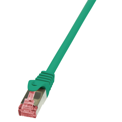 Patch Cable Cat.6 S/FTP green 1,00m, PrimeLine – LogiLink