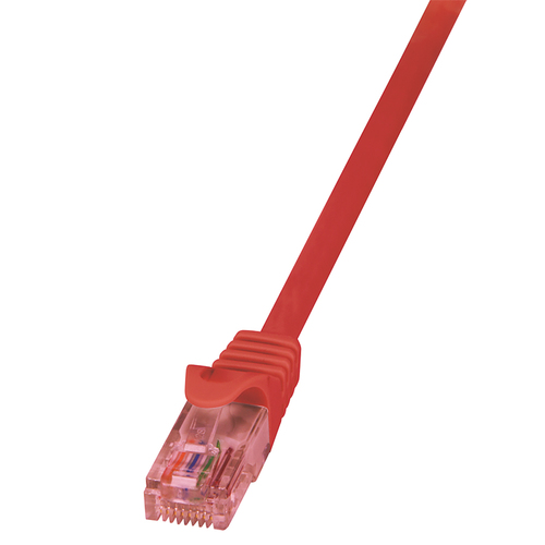 Patch Cable Cat.6 U/UTP BC red, 2,00m PrimeLine – LogiLink