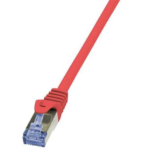 Patch Cable Cat.6A S/FTP red 1,00m, PrimeLine – LogiLink