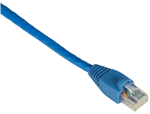 CAT6 SNAGLESS BLUE 15FT 550-MHZ PATCH CABLE – Black Box