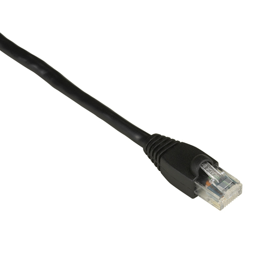 CAT6 SNAGLESS BLACK 10FT 550-MHZ PATCH CABLE – Black Box