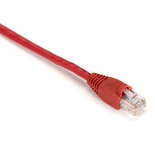 CAT5E SNAGLESS RED 6FT 350-MHZ PATCH CABLE – Black Box