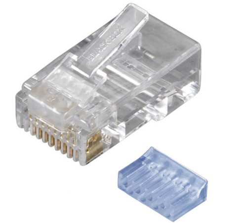 CAT6 MODULAR PLUGS UNSHIELDED 250 PACK – Black Box