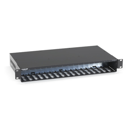 POWER TRAY 18-SLOT AC FOR MINIATURE CONVERTERS – Black Box