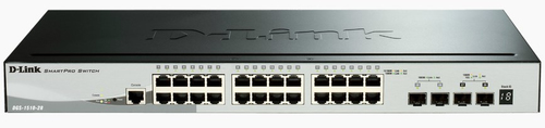 28-Port Gigabit Stackable Smart Managed Switch including 4 10G SFP+ – D-Link Systems