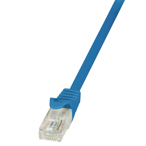Patch Cable Cat.5e U/UTP 3,00m blue – LogiLink