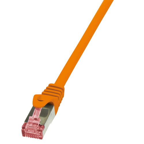 Patch Cable Cat.6 S/FTP orange 10m, PrimeLine – LogiLink