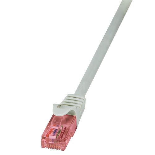 Patch Cable Cat.6 U/UTP BC grey, 3,00m PrimeLine – LogiLink