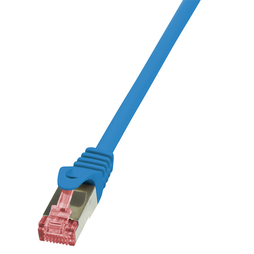 Patch Cable Cat.6 S/FTP blue 2,00m, PrimeLine – LogiLink