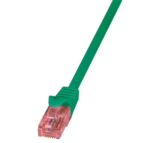 Patch Cable Cat.6 U/UTP BC green, 5,00m PrimeLine – LogiLink