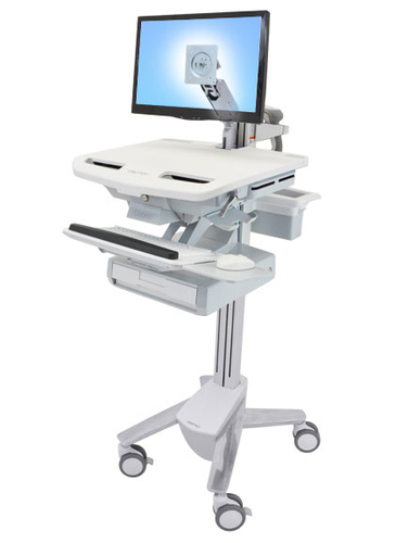 STYLEVIEW CART WITH LCD ARM 1 DRAWER – Ergotron