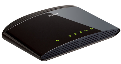 5-Port Fast Ethernet Unmanaged Desktop Switch – D-Link Systems