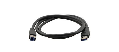 0.9m USB 3.0 A (M) to B (M) Cable Blue – Kramer Electronics