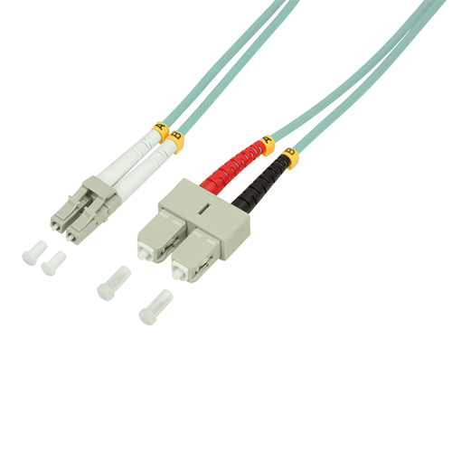 Fibre Patch Cord OM3 LC-SC 1,0m Duplex – LogiLink