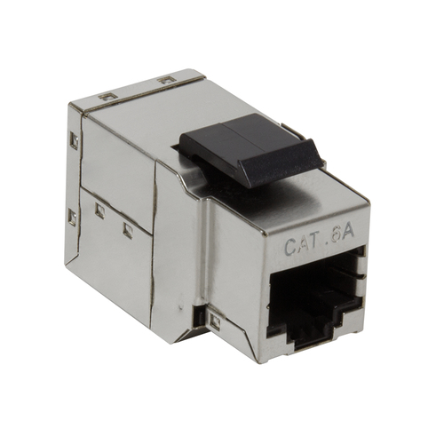 Keystone Coupler Cat.6A STP, 2xRJ45, PrimeLine – LogiLink