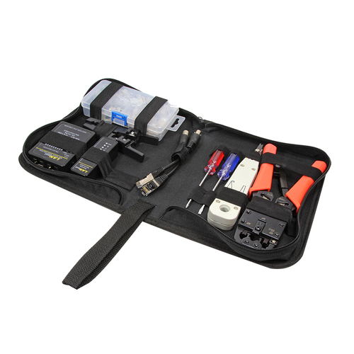 Tool & Tester Set for Networking, 6 parts, PrimeLine – LogiLink