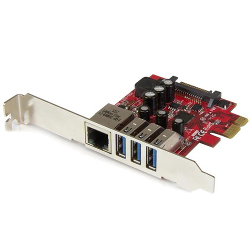 StarTech.com PCIe USB3 Card + GbE – StarTech.com