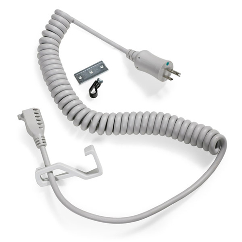 Ergotron Coiled Extension Cord Accessory Kit - Voedingskabelkit - 2.4 m - opgerold - grijs - Saoedi-Arabi�, Europa – Ergotron