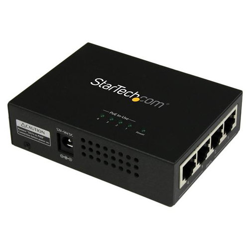 StarTech.com 4Pt GbE PoE Injector – StarTech.com