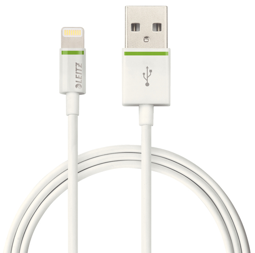 LIGHTNING USB CABLE 1M WHITE – KENSINGTON