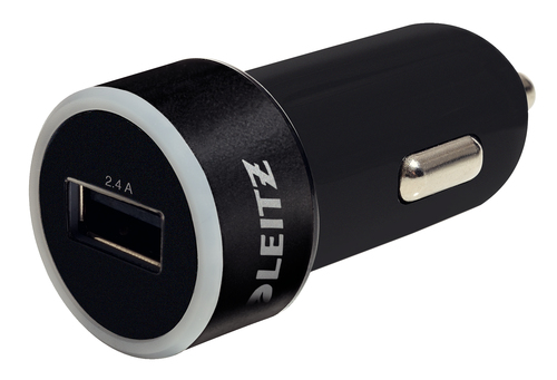 Leitz Complete universelles - Car power adapter - 2.4 A (USB) - black – KENSINGTON