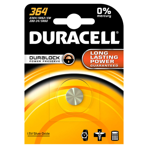 Duracell 364 1.5V Watch Battery – Duracell