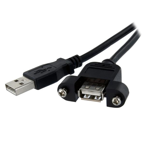 Startech.com 1ft Panel Mount USB – StarTech.com