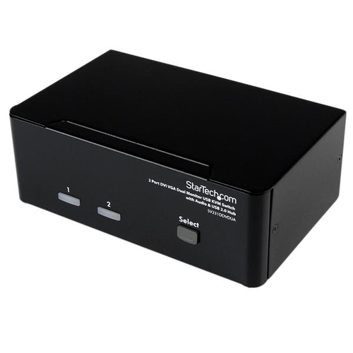 StarTech.com DVI VGA Dual Monitor KVM – StarTech.com