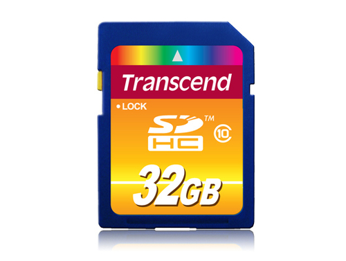 Transcend - Flashgeheugenkaart - 32 GB - Class 10 - SDHC – Transcend Information UK LTD