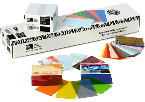 500-PK PVC CARDS 30MIL SILVER – Zebra Technologies